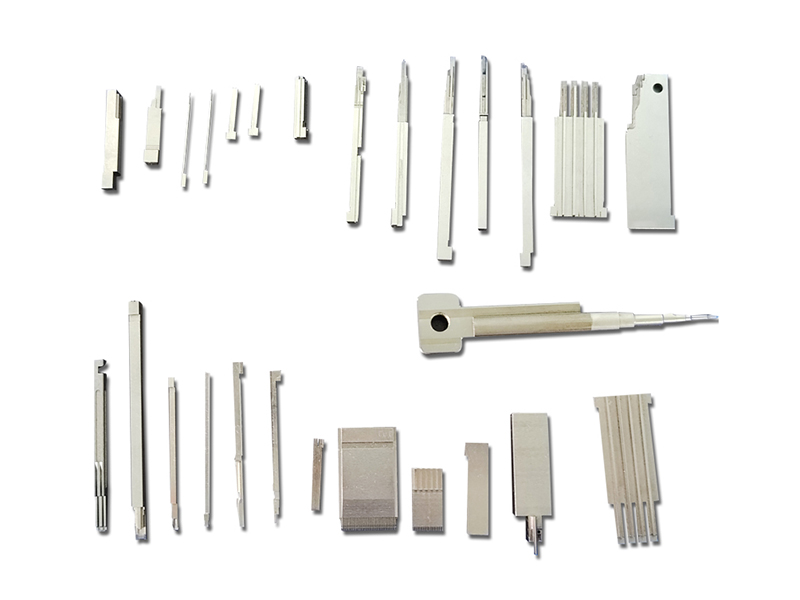 Connector mold accessories processing